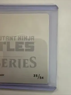 Magic: The Gathering Michelangelo, the Heart Art Card TMNT 35/54 Kirokaze Gold S - Image 4