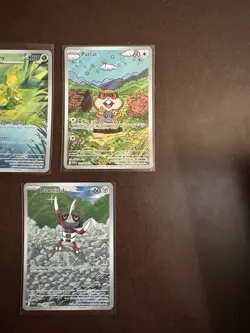 Pokemon Black Bolt White Flare Illustration Rare Lot Of 5 Cards - Image 3