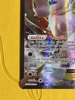 Mew EX XY126 Generations Ultra Rare Textured Full Art Promo Pokemon Card - Image 5