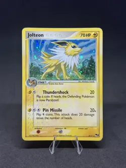 Pokemon Jolteon TCG 3/17 Rare Holo Pop Series 3 Promo Card - Image 1
