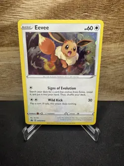 Black Star Promo Eevee SWSH042 Promo SWSH: Sword & Shield Promo Cards Pokemon - Image 1