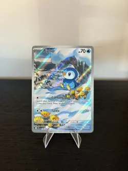Piplup 098/094 Pokemon TCG ME02: Phantasmal Flames NM Pokemon Card - Image 1