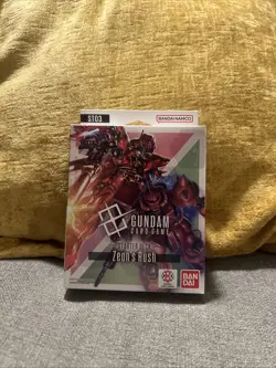 Gundam Card Game TCG ST03 Zeons Rush Starter Deck English Edition - Image 1