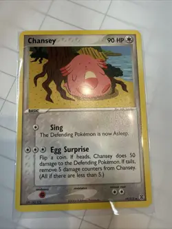 Chansey 19/112 - EX Fire Red Leaf Green - Rare Pokemon Card - Image 1