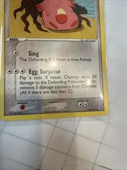 Chansey 19/112 - EX Fire Red Leaf Green - Rare Pokemon Card - Image 4