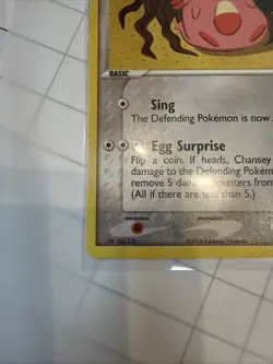 Chansey 19/112 - EX Fire Red Leaf Green - Rare Pokemon Card - Image 5