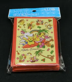 Pokemon Card Official Deck Sleeve Alolan Friends (64) 66x92 mm Pokemon Center JP - Image 2