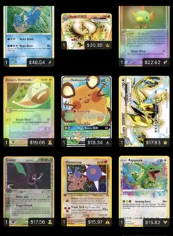 Pokemon TCG V EX GX Break Lot - 74 Cards Total - Image 5