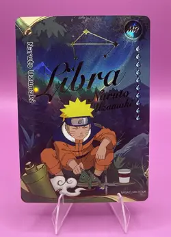 Kayou Naruto Uzumaki Libra Card NRSA01-MR-001L4 English - Image 1