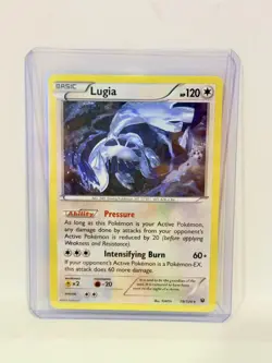 Pokemon Lugia 78/124 Fates Collide Exclusive Cracked Ice Holo Basic Card English - Image 1