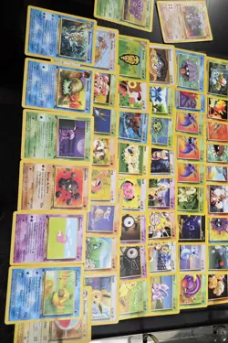 Pokemon TCG-Vintage WOTC-Bulk 69 Cards-Non US-Mix of Com, Uncom, Rare, 1st ed. - Image 3