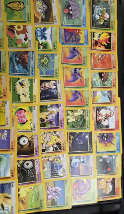 Pokemon TCG-Vintage WOTC-Bulk 69 Cards-Non US-Mix of Com, Uncom, Rare, 1st ed. - Image 5