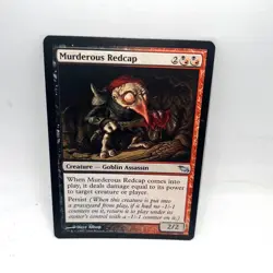 Murderous Redcap 192 Uncommon Shadowmoor Magic: The Gathering Lightly Played - Image 1