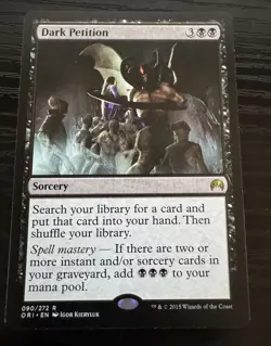 Dark Petition - Magic Origins Magic the Gathering MTG - Image 1