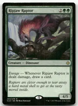 Ripjaw Raptor #203 (LP) Ixalan XLN Magic MTG - Image 1