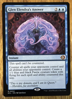 MTG Lorwyn Eclipsed, Glen Elendra's Answer - Image 1