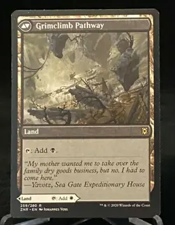 MTG Zendikar Rising Brightclimb Pathway / Grimclimb Pathway- Rare - Image 2