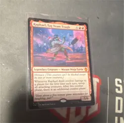 Magic: The Gathering Raphael, Tag Team Tough Legendary Creature TMNT #0118 - Image 1