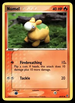 NUMEL 69/97 COMMON DRAGON POKEMON - Image 1