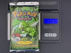 Pokemon 1999 Jungle 1st Edition Booster Pack Scythers Vintage WOTC Sealed 21g - Image 5