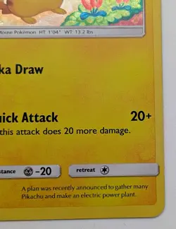 Pokemon Pikachu 4/12 Promo McDonald's Promos 2018 004/012 TCG Holo - Image 4