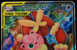 Mega Lopunny & Jigglypuff GX #226/236 NM/M Pokemon Card - Image 4