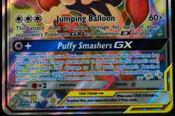 Mega Lopunny & Jigglypuff GX #226/236 NM/M Pokemon Card - Image 5