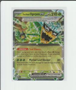 Pokemon TCG: Teal Mask Ogerpon EX 012/131 Sv: Prismatic Evolutions Holo NM - Image 1