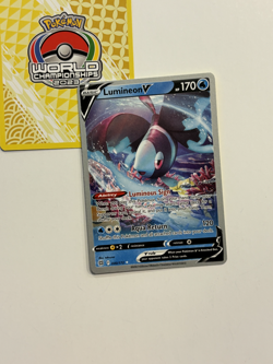 Lumineon V 040/172 2023 Pokemon World Championships Brilliant Stars Variant G - Image 1