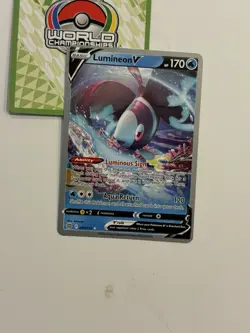 Lumineon V 040/172 2023 Pokemon World Championships Brilliant Stars Variant B - Image 1
