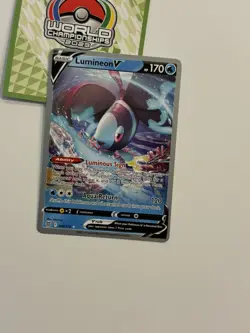 Lumineon V 040/172 2023 Pokemon World Championships Brilliant Stars Variant A - Image 1