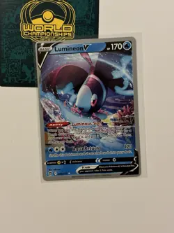 Lumineon V 040/172 2022 Pokemon World Championships Brilliant Stars Variant E - Image 1