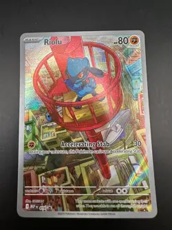 Riolu MEP 010 Black Star Promo Mega Evolution Pokemon TCG - Image 1