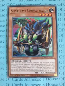Superheavy Samurai Wagon ETCO-EN092 Yu-Gi-Oh Card 1st Edition New - Image 1
