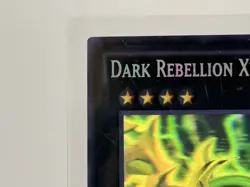 Dark Rebellion Xyz Dragon ☆NECH-EN053☆ Ghost Rare Unlimited Edition YuGiOh! - Image 2