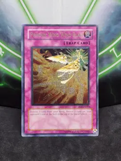 Yugioh Phoenix Wing Wind Blast FET-EN053 Ultimate Rare NM - Image 1