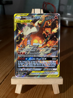 Reshiram & Charizard GX SM201 | Black Star Promo | LP | Pokemon TCG | English - Image 1