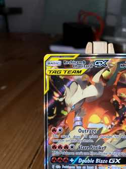 Reshiram & Charizard GX SM201 | Black Star Promo | LP | Pokemon TCG | English - Image 3