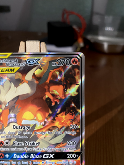 Reshiram & Charizard GX SM201 | Black Star Promo | LP | Pokemon TCG | English - Image 4