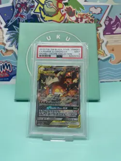 Pokemon TCG Reshiram Charizard GX SM201 Holo 2019 Black Star Promo PSA 9 - Image 3
