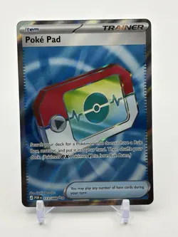 Pokemon TCG: Poke Pad Trainer -Full Art Holo 113/088 -English -NM - Image 1