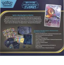 New SEALED Pokemon TCG Mega Evolution Phantasmal Flames Elite Trainer Box (ETB) - Image 3