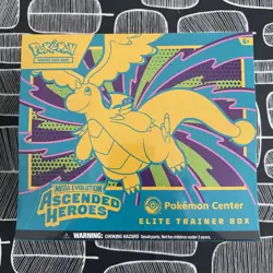 Pokemon Ascended Heroes Pokemon Center ETB Sealed/Brand New slight tear - Image 1