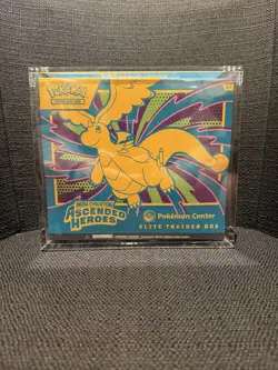 Ascended Heroes Pokemon Center Elite Trainer Box (ETB) sealed with Acrylic Case - Image 1