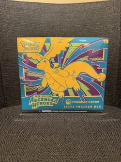 Ascended Heroes Pokemon Center Elite Trainer Box (ETB) sealed with Acrylic Case - Image 2