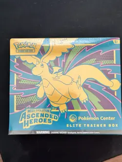Ascended Heroes ETB Pokemon Center Exclusive New Sealed TCG With Acrylic Case - Image 5