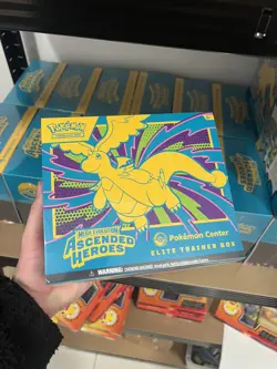 Pokemon TCG Ascended Heroes Pokemon Center ETB Elite Trainer Box - Ripped Seal - Image 1
