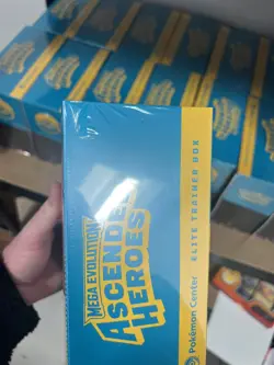 Pokemon TCG Ascended Heroes Pokemon Center ETB Elite Trainer Box - Ripped Seal - Image 4