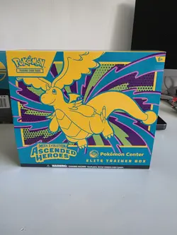 Pokemon TCG Ascended Heroes Pokemon Center Elite Trainer Box ETB packs opened - Image 1