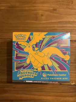 Pokemon Ascended Heroes ETB Pokemon Center Exclusive PKC Sealed & New Box #1 - Image 1